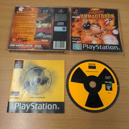 Worms Armageddon Sony PS1 game
