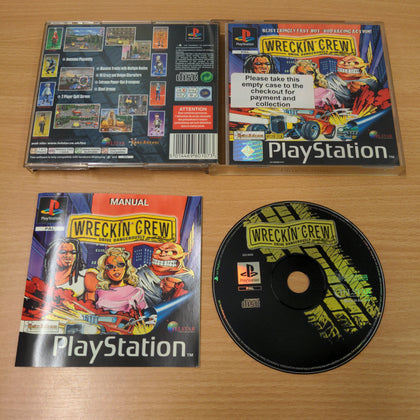 Wreckin Crew Sony PS1 game