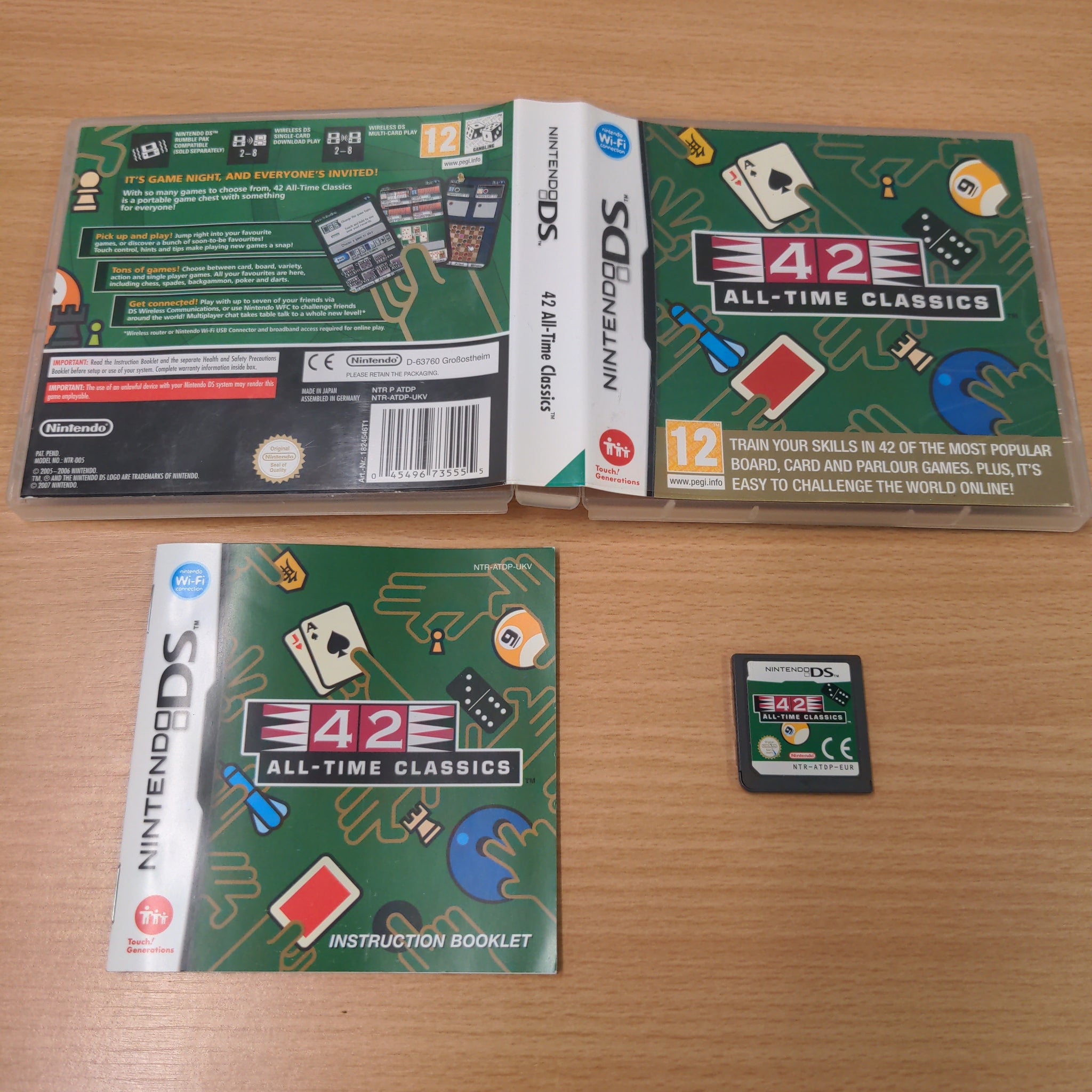 Clubhouse Games Nintendo Ds 42 Games Ds ClubHouse Games 42 All