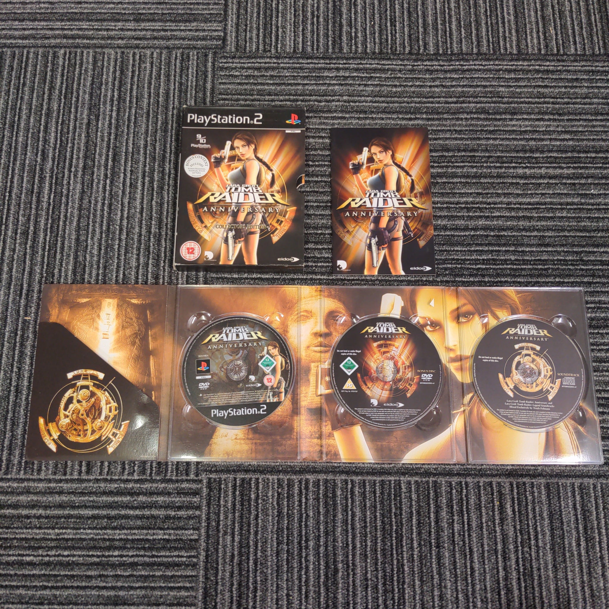 Tomb Raider Anniversary Collector's Edition Sony PS2 game Tomb Raider Anniversary Collector's Edition Sony PS2 game