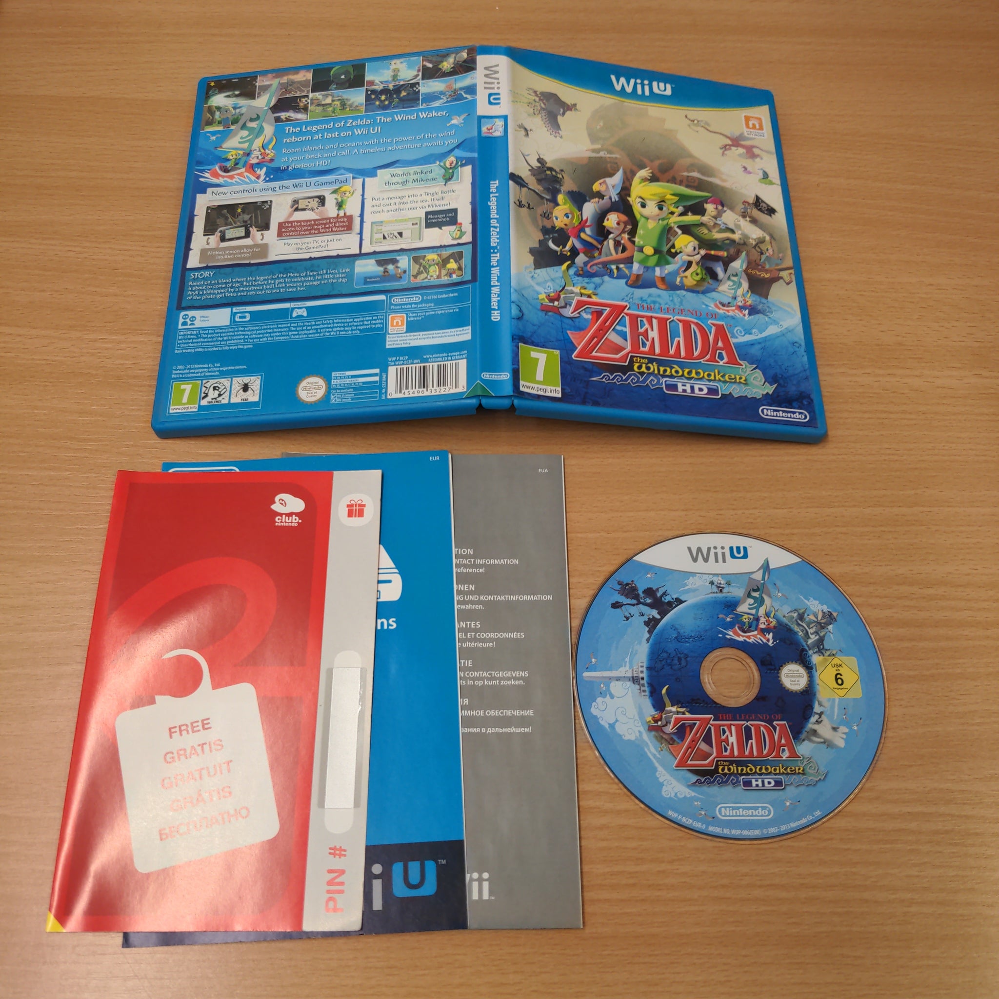 The Legend of Zelda: The Wind Waker HD Nintendo Wii U game
