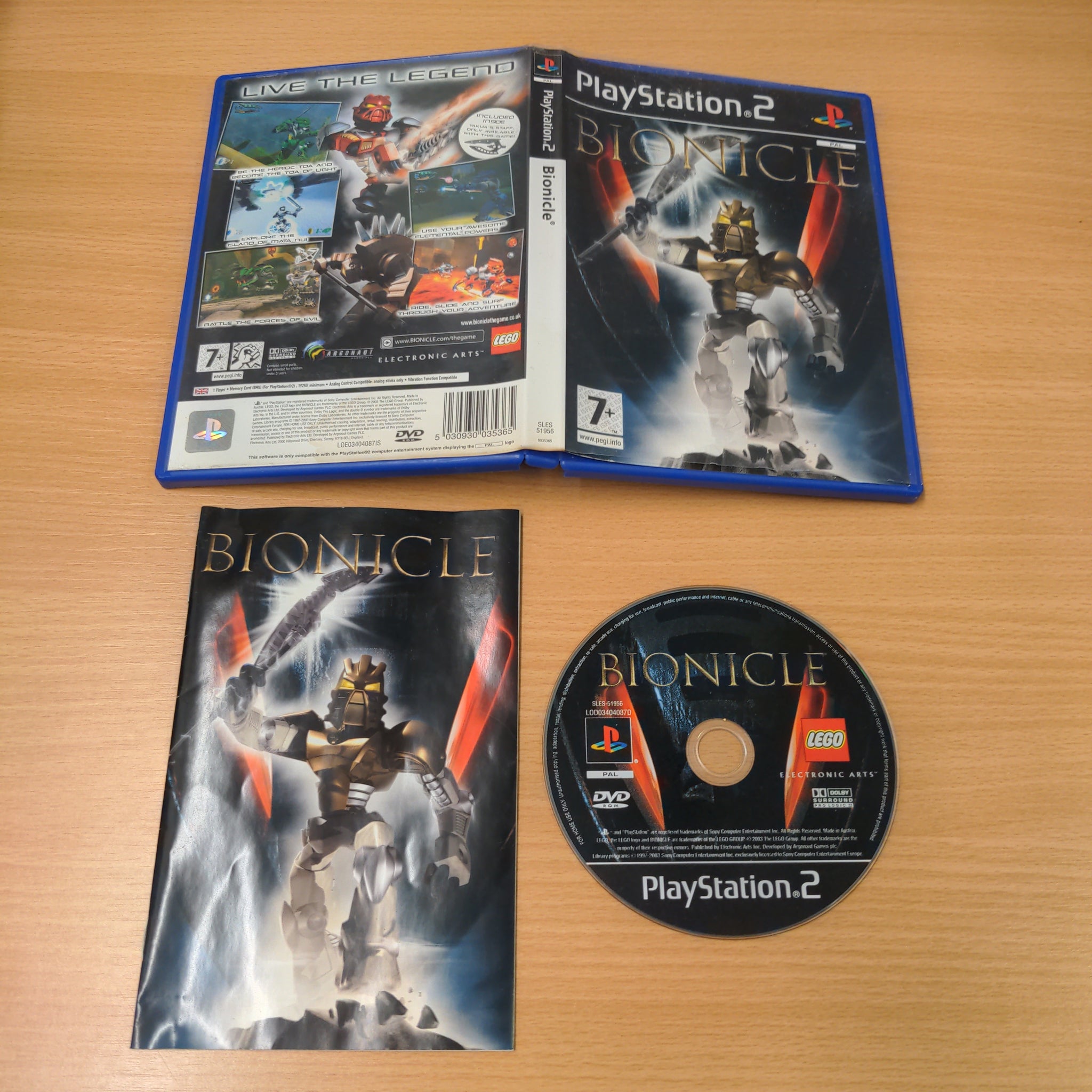 Bionicle Ps4 Bionicle Lego Sony PS2 Game – Retro Game Store Uk