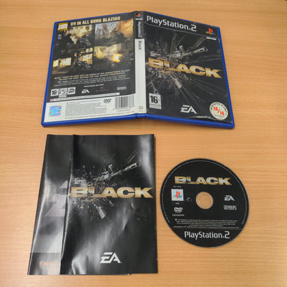 Black Sony PS2 game