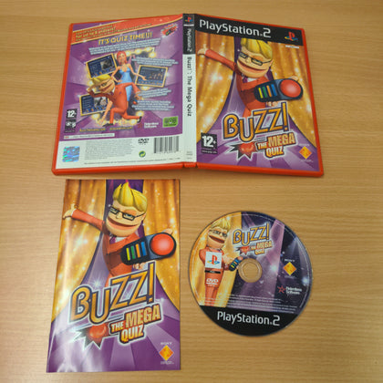 Buzz The Mega Quiz Sony PS2 game