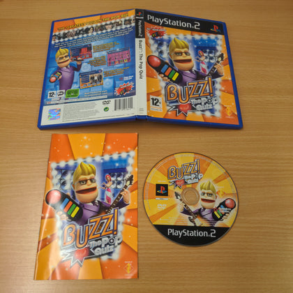Buzz: The Pop Quiz Sony PS2 game