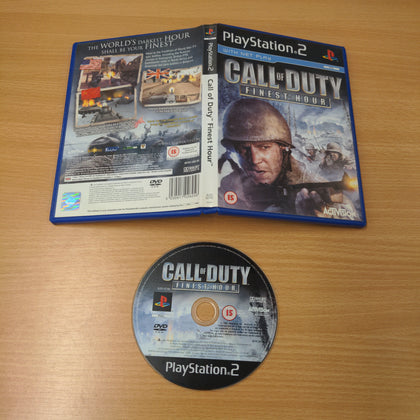 Call of Duty Finest Hour Sony PS2 game