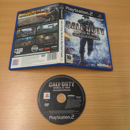 Call of Duty World at War: Final Fronts Sony PS2 game