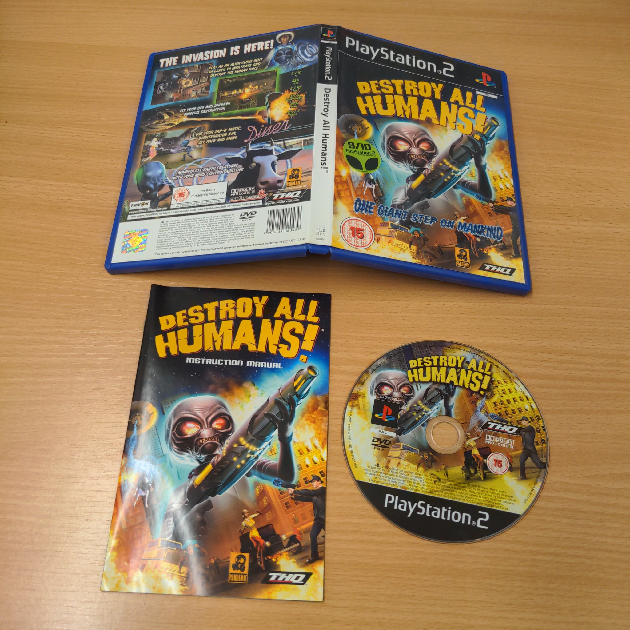 Cheap Ps2 Games For Sale Destroy All Humans Sony PS2 Game – Retro