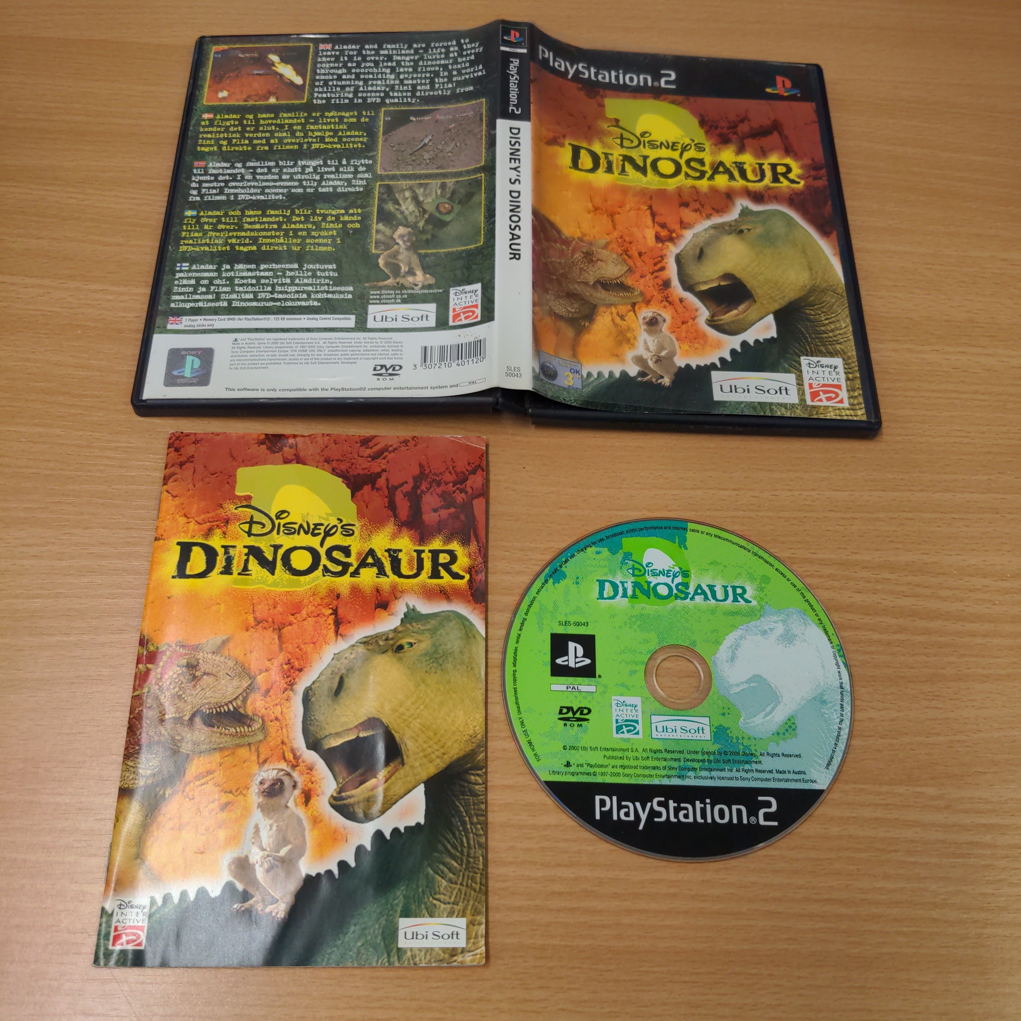 Disney's Dinosaur Sony PS2 game – retro game store uk 