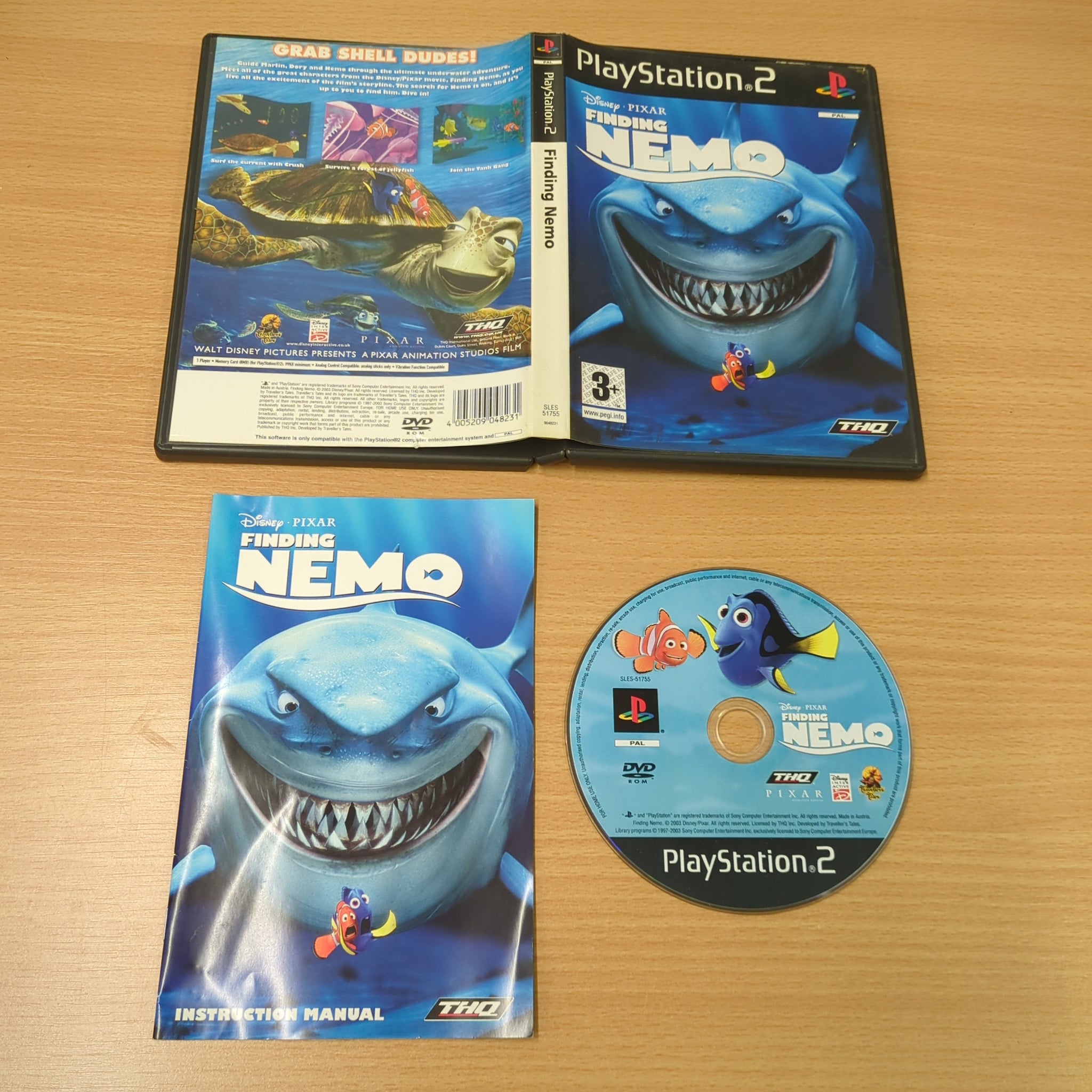 Finding Nemo Sony PS2 game retro game store uk 8BitBeyond