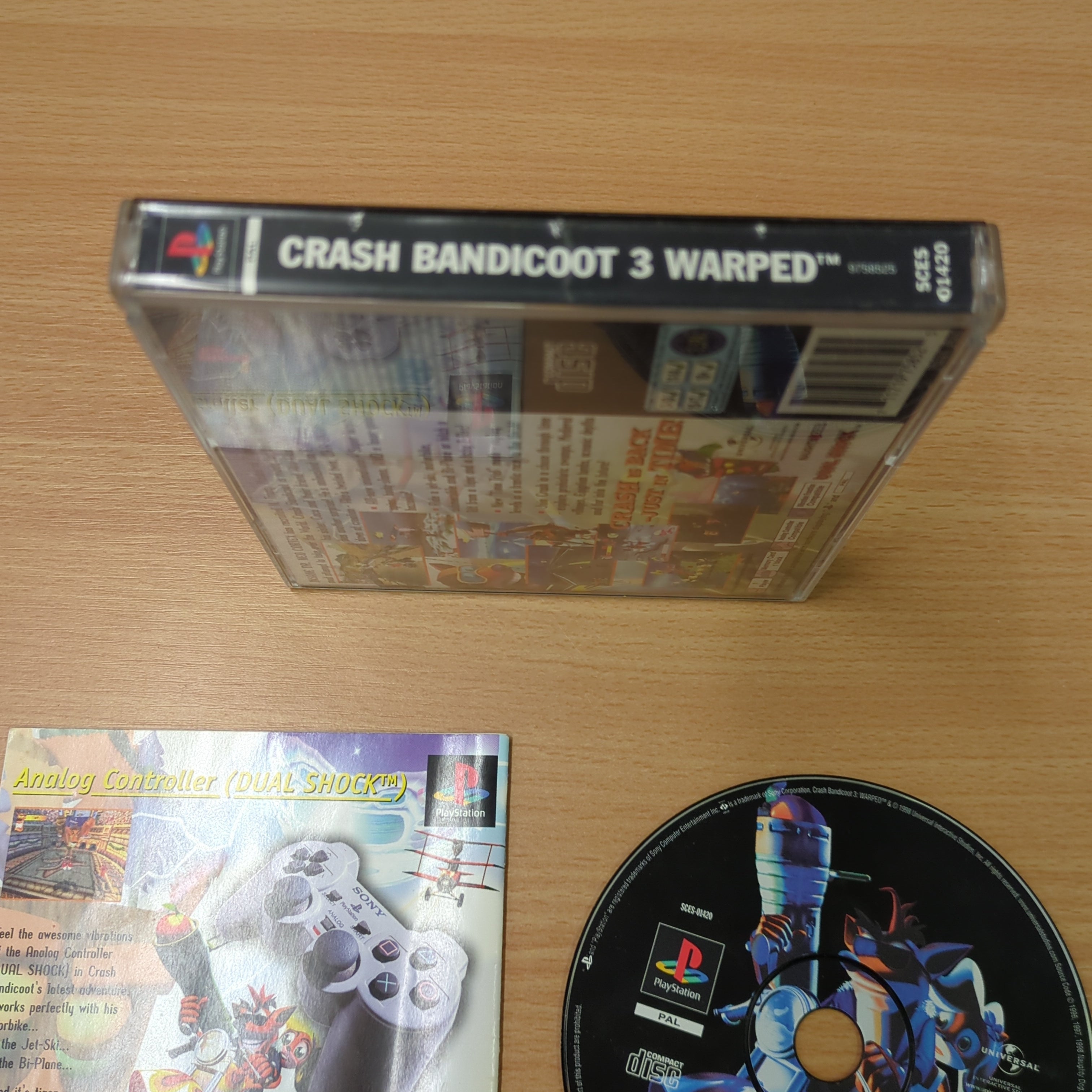 Crash Bandicoot 3: Warped Sony PS1 game