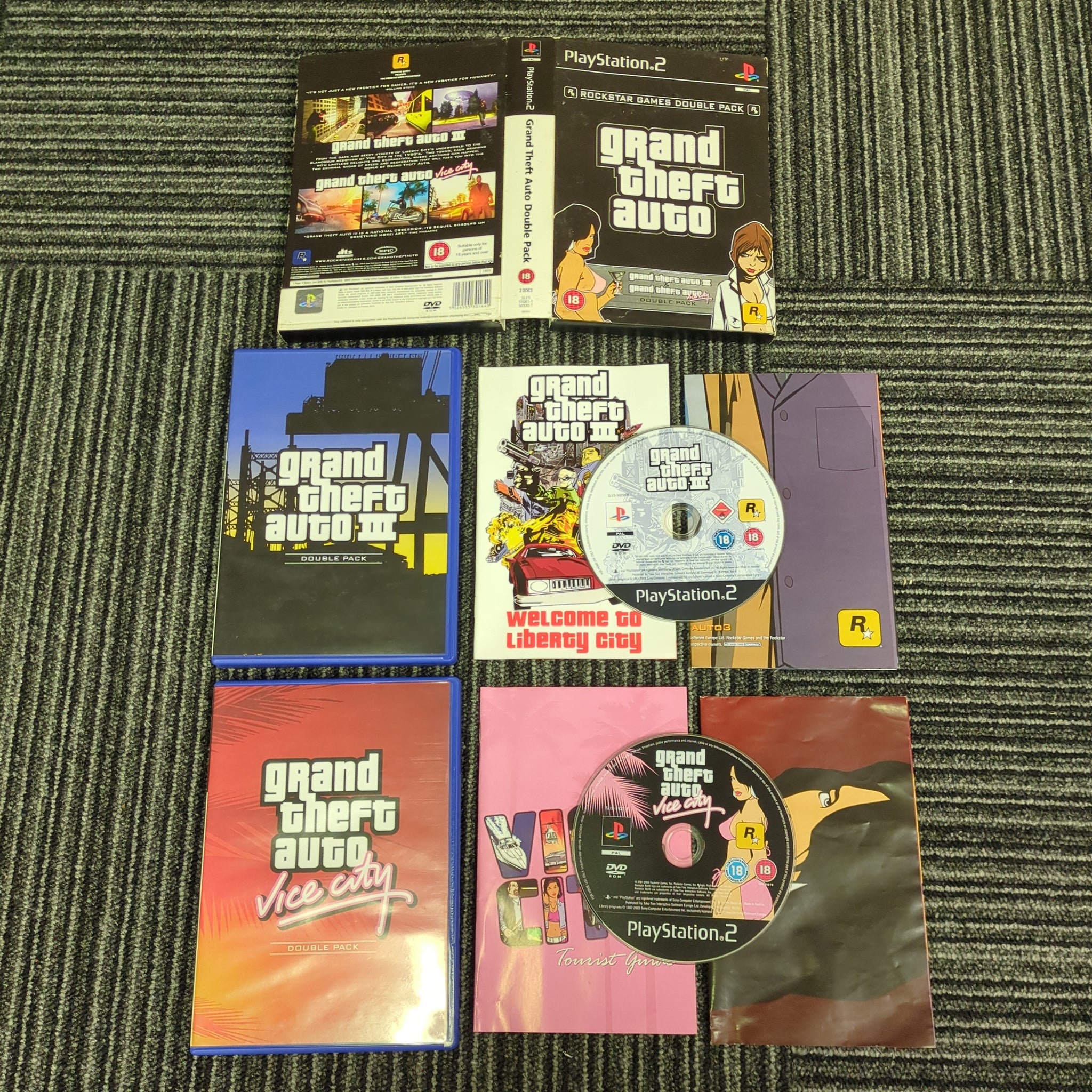 Grand Theft Auto Double Pack (GTA III & Vice City) — Gametrog