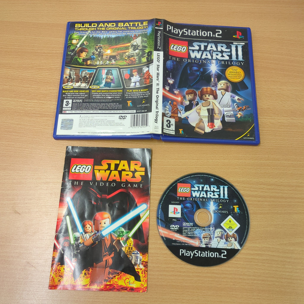 LEGO Star Wars II: The Original Trilogy Sony PS2 game – retro game