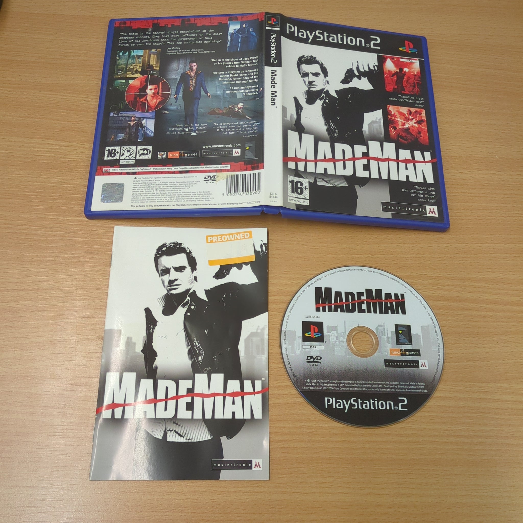 Made Man Ps2 Promo - Collection Made Man Ps2 Promo - Collection