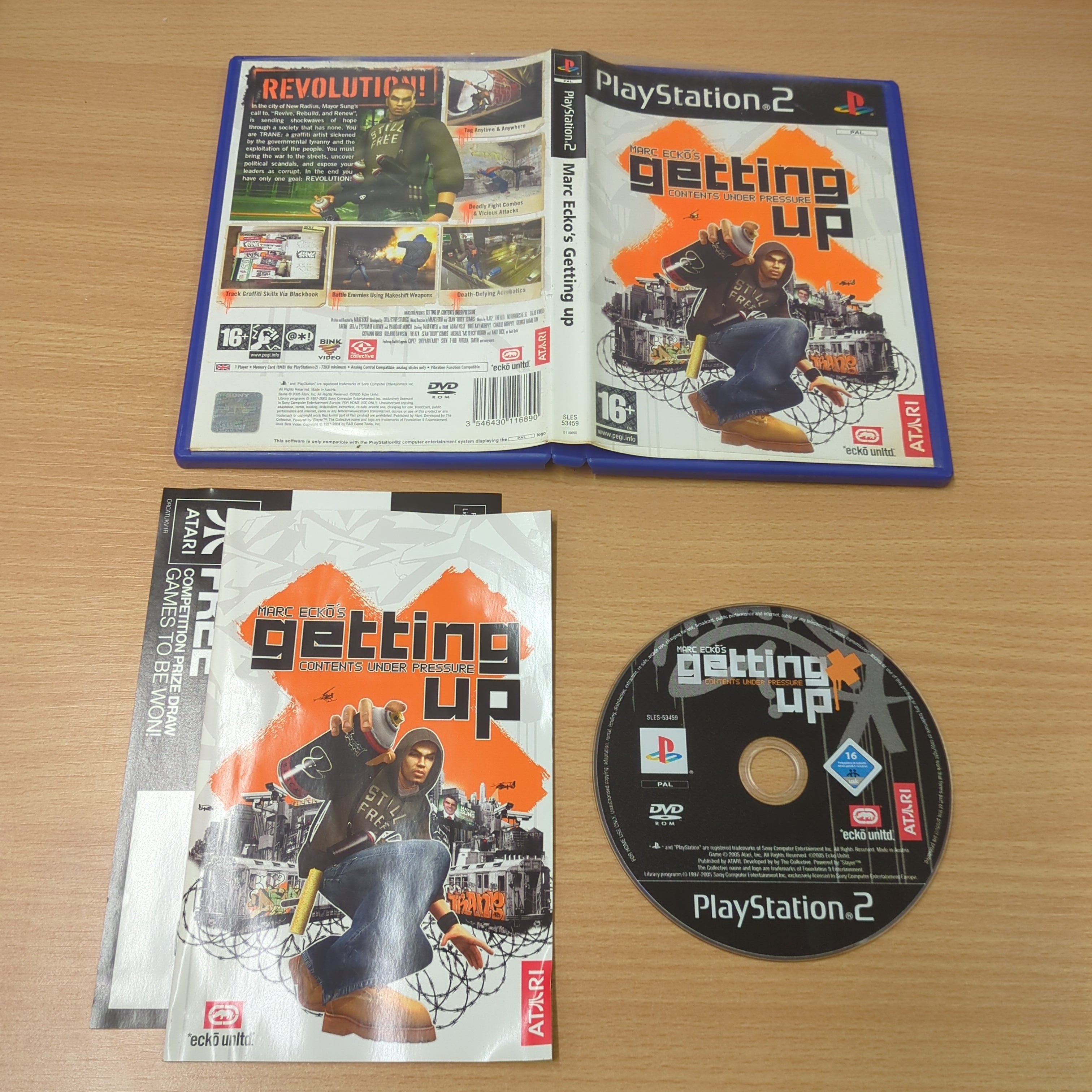 Marc Ecko's Getting Up Sony PS2 game