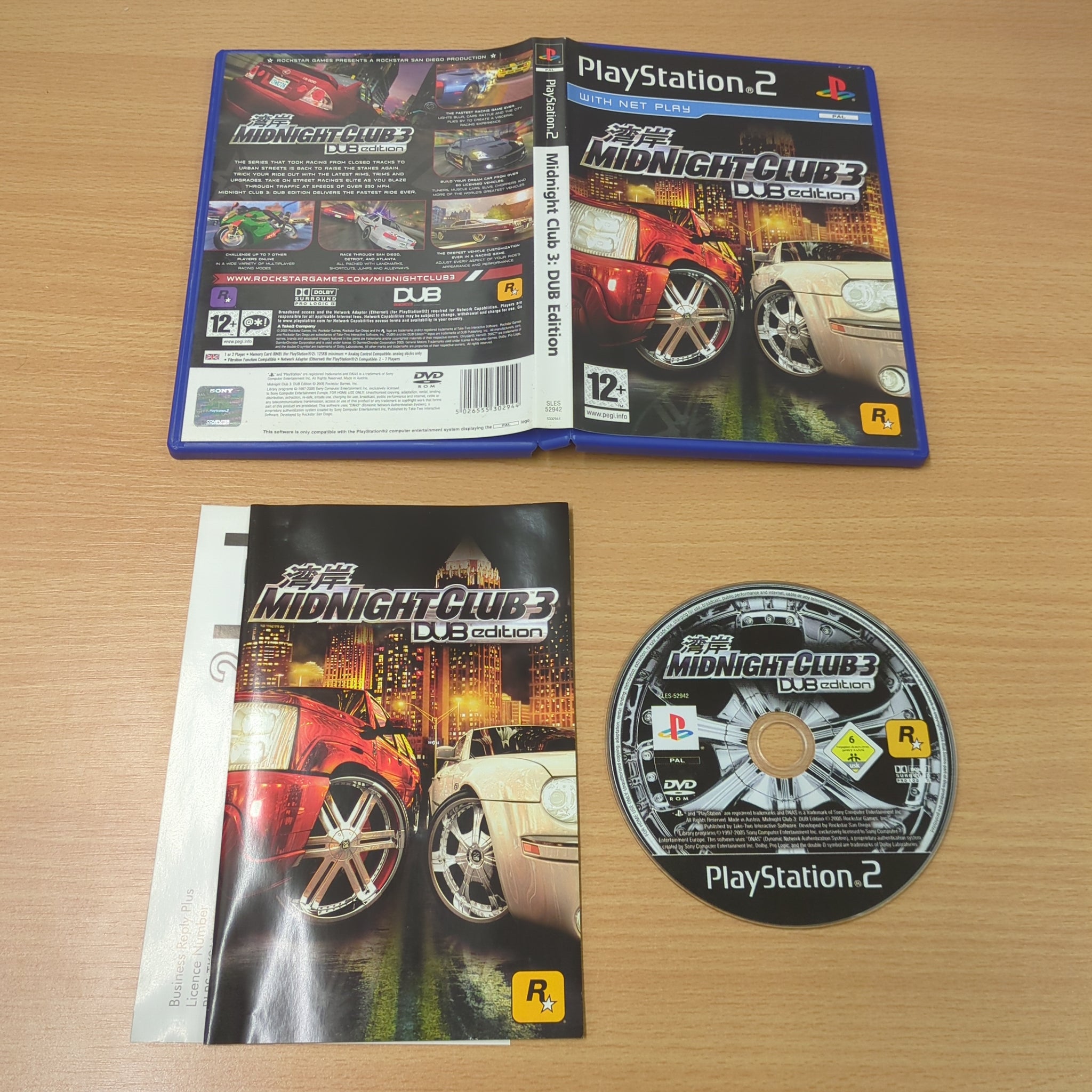 Midnight Club 3 Dub Edition - Playstation 2 - PS2. Video Games. 5026555302944.