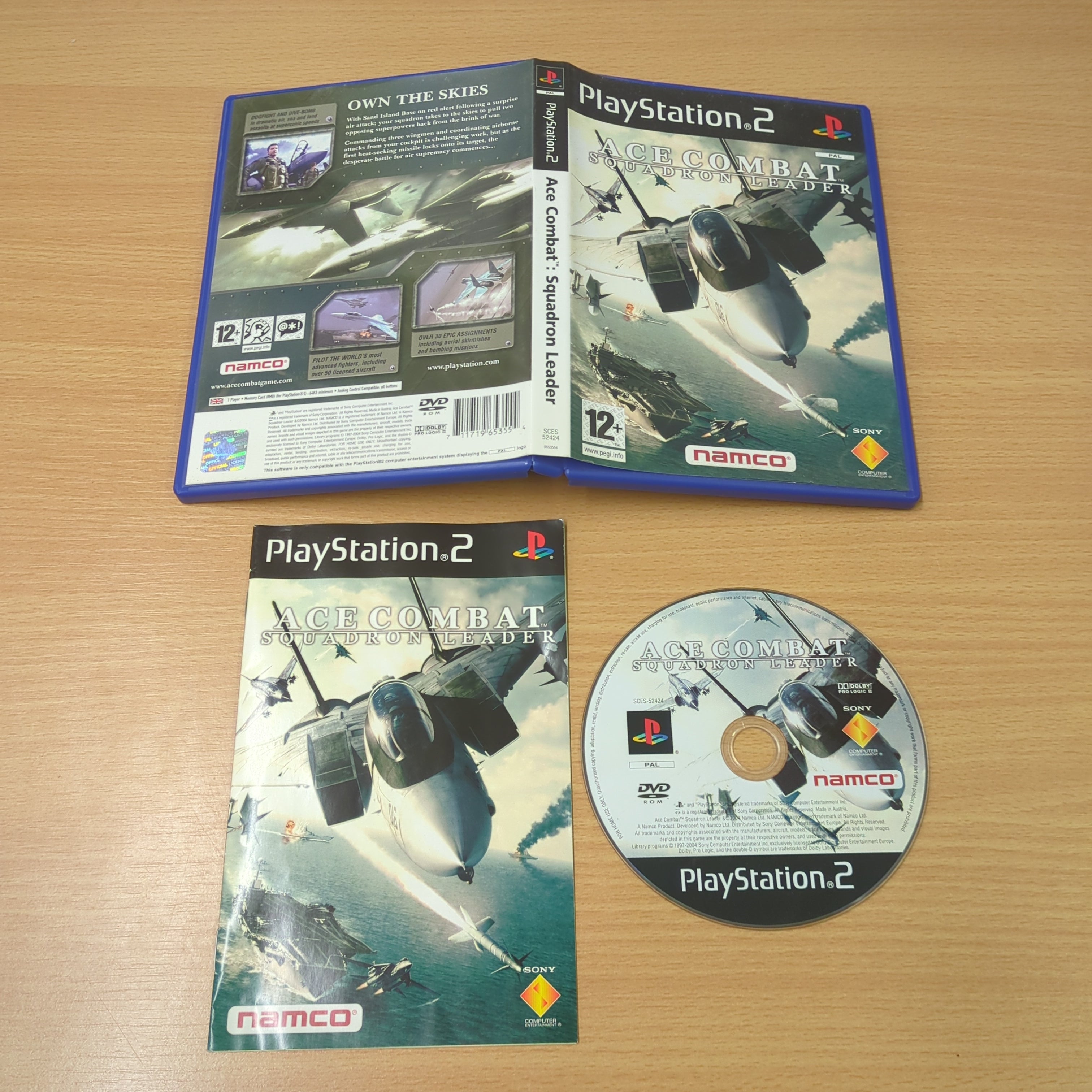 Ace Combat: Squadron Leader Sony PS2 game