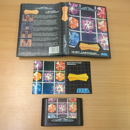 Columns Sega Mega Drive game complete