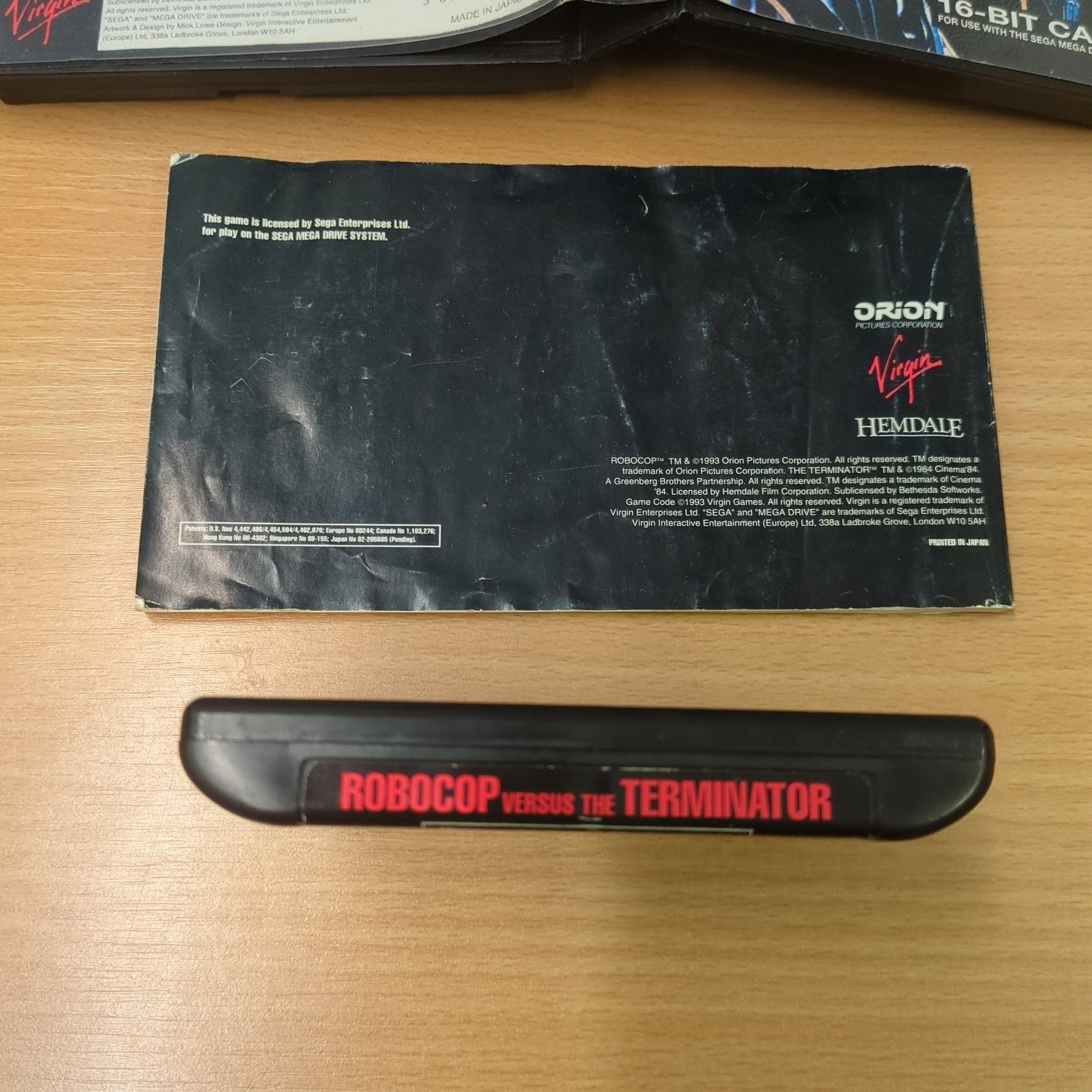 RoboCop versus The Terminator for Sega Mega Drive / Sega Genesis