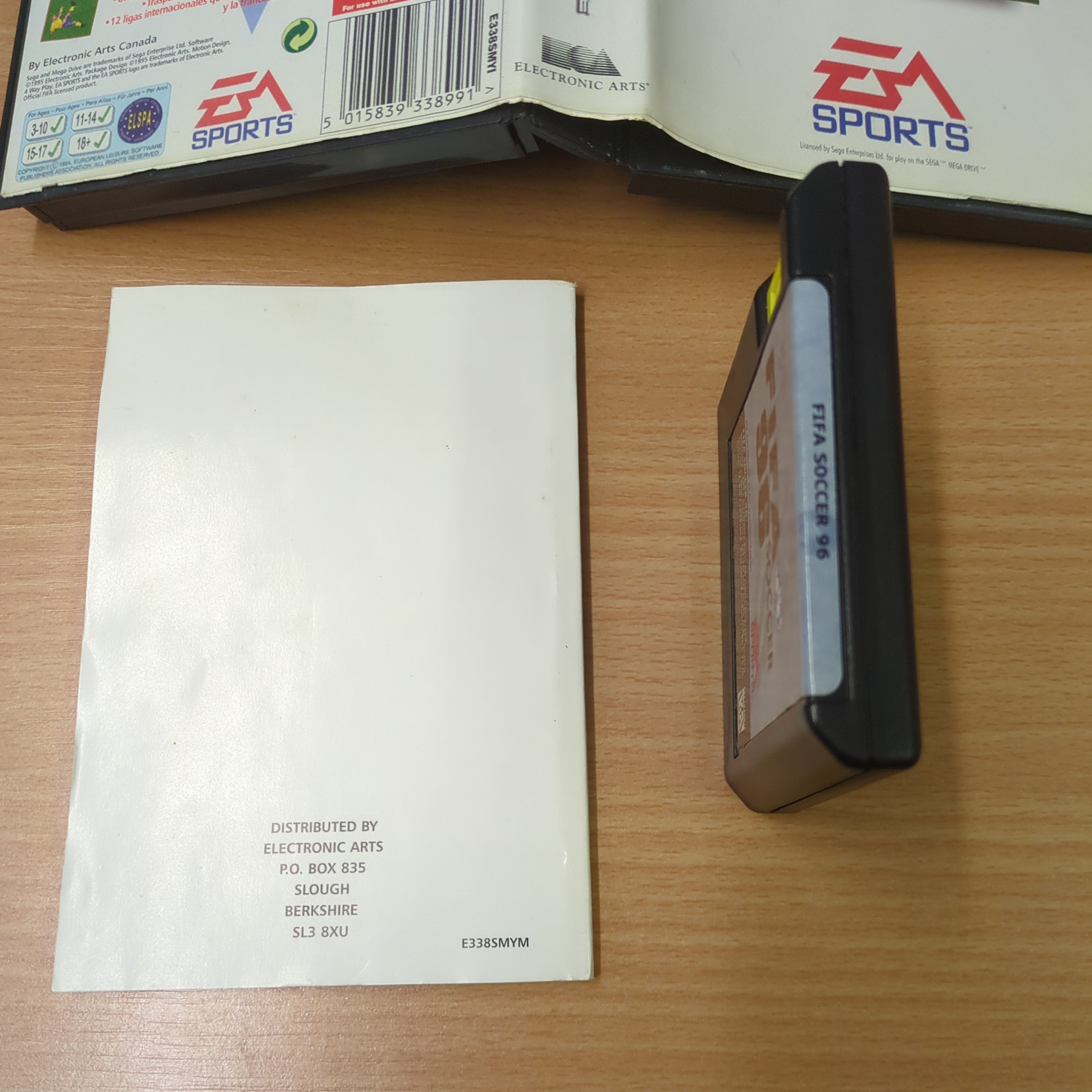 FIFA Soccer 96 Sega Mega Drive game