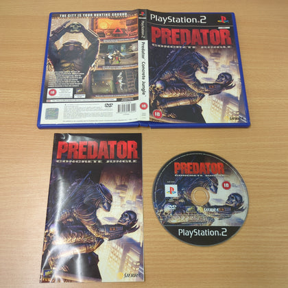 Predator Concrete Jungle Sony PS2 game