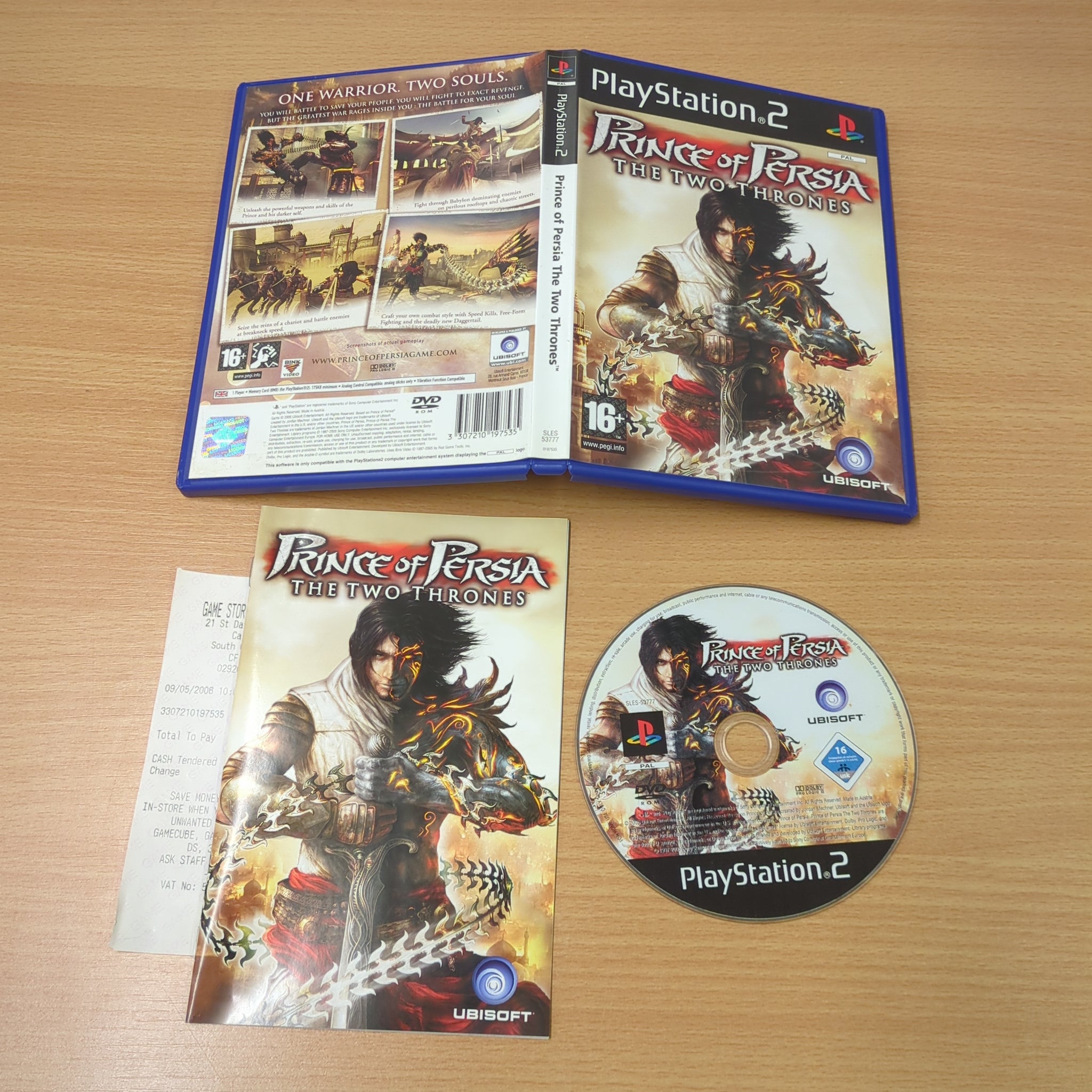 Prince of Persia Game from Ubisoft with Play Station 2 Slim. PS2 is a 128  Bit Video Game Console by Sony Editorial Stock Image - Image of play,  gamer: 208076304