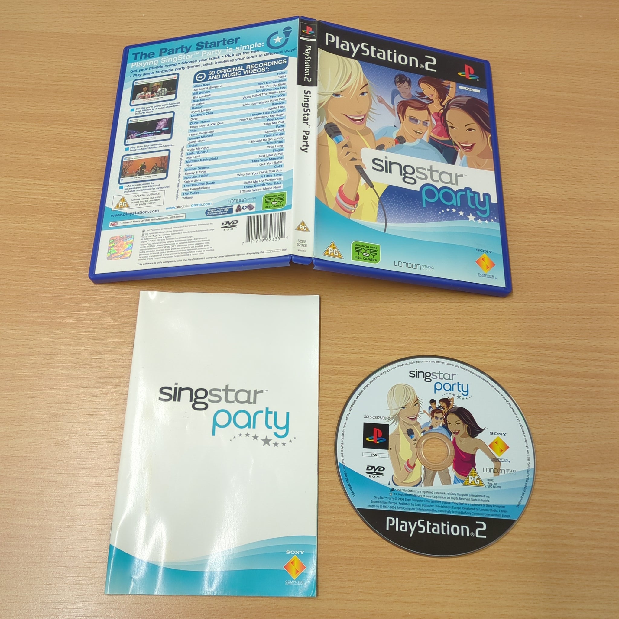 Singstar SingStar Party Sony PS2 game – retro game store uk - 8BitBeyond.com