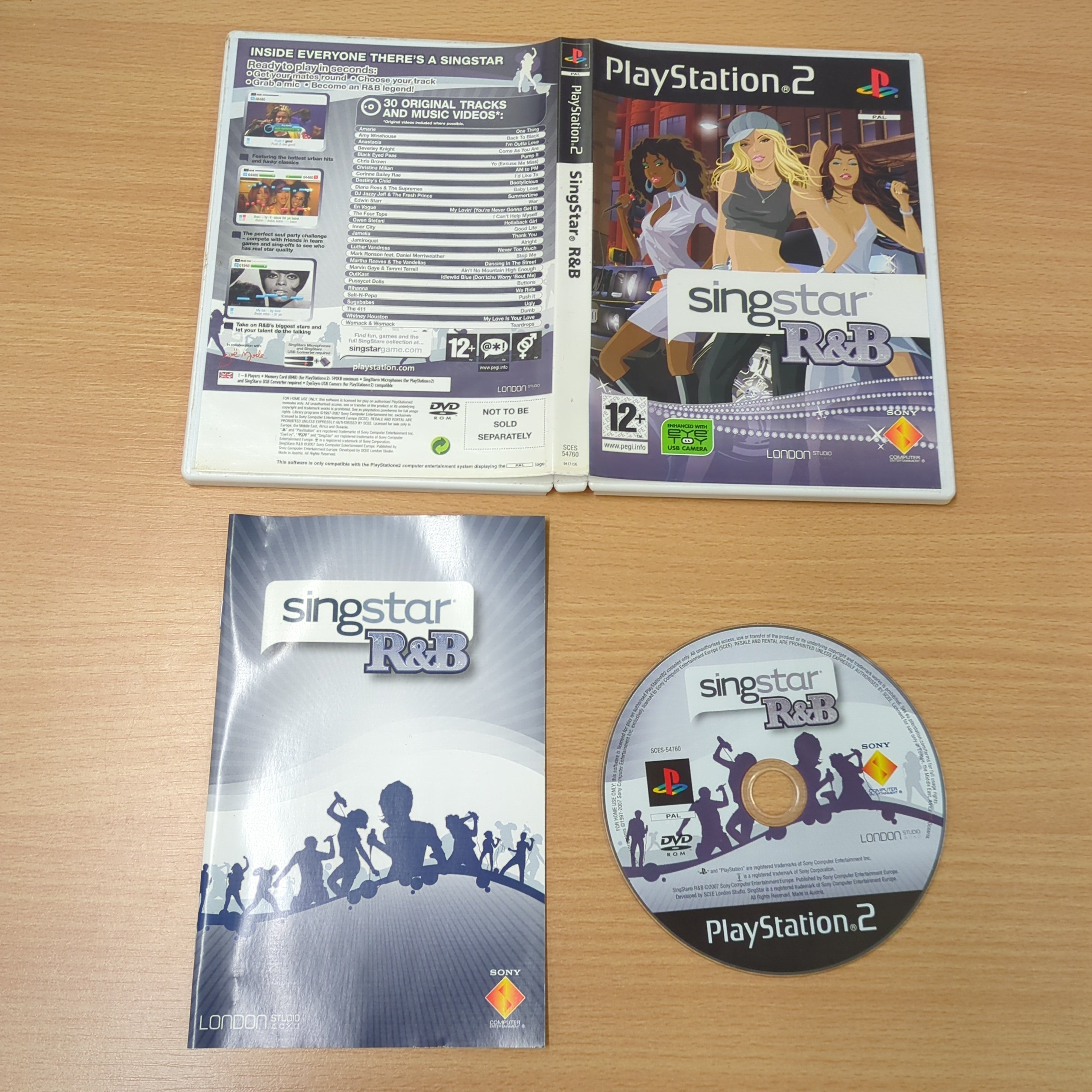 Singstar SingStar R&B Sony PS2 game – retro game store uk - 8BitBeyond.com