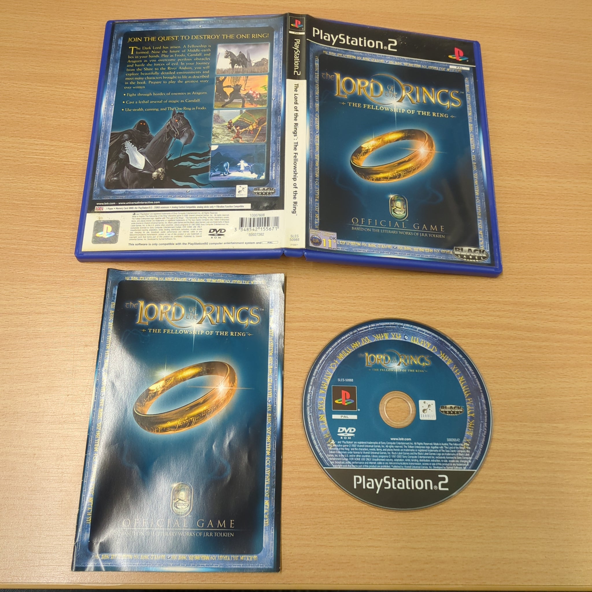 Fellowship of the ring ps2 deals