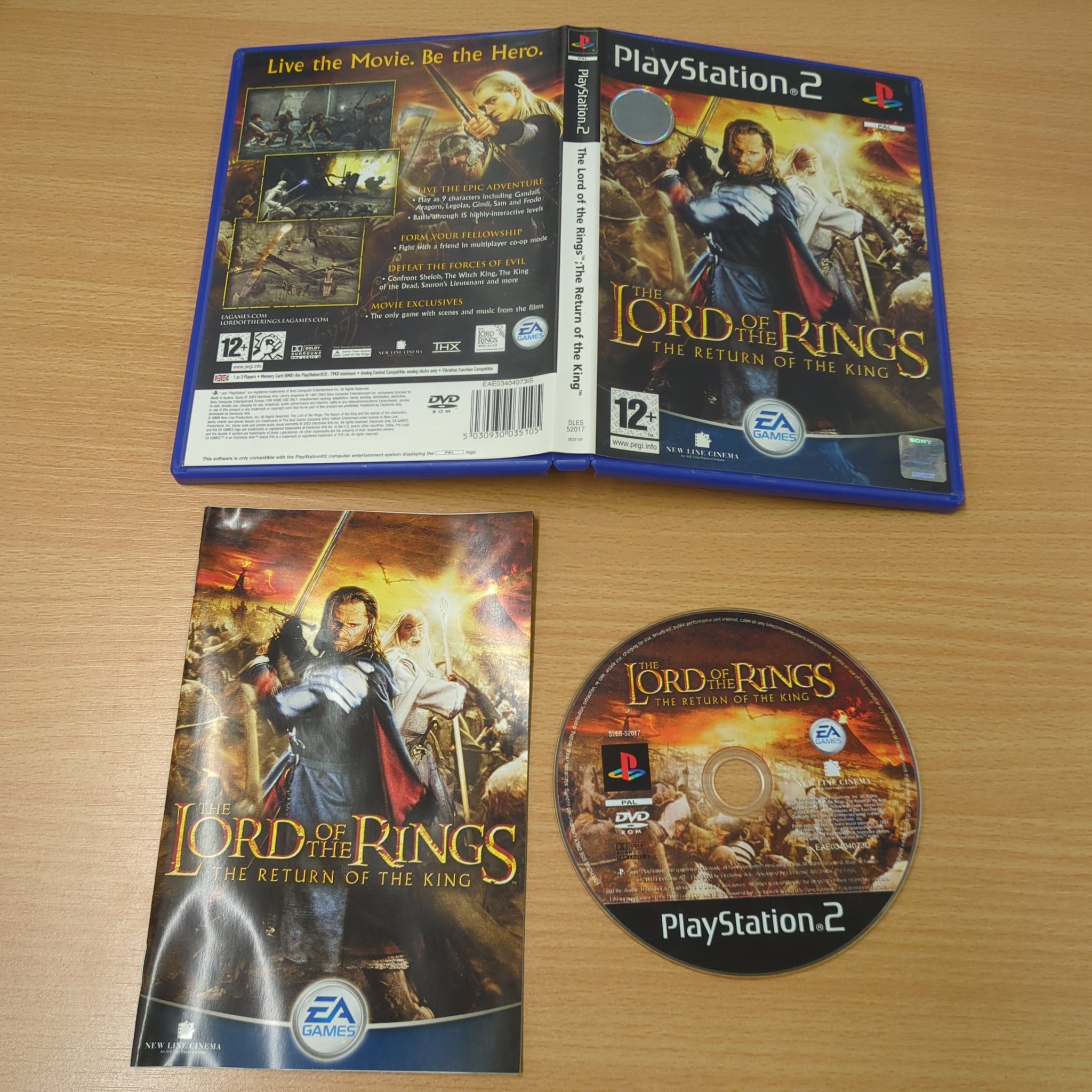 Lord of the store rings ps2 games