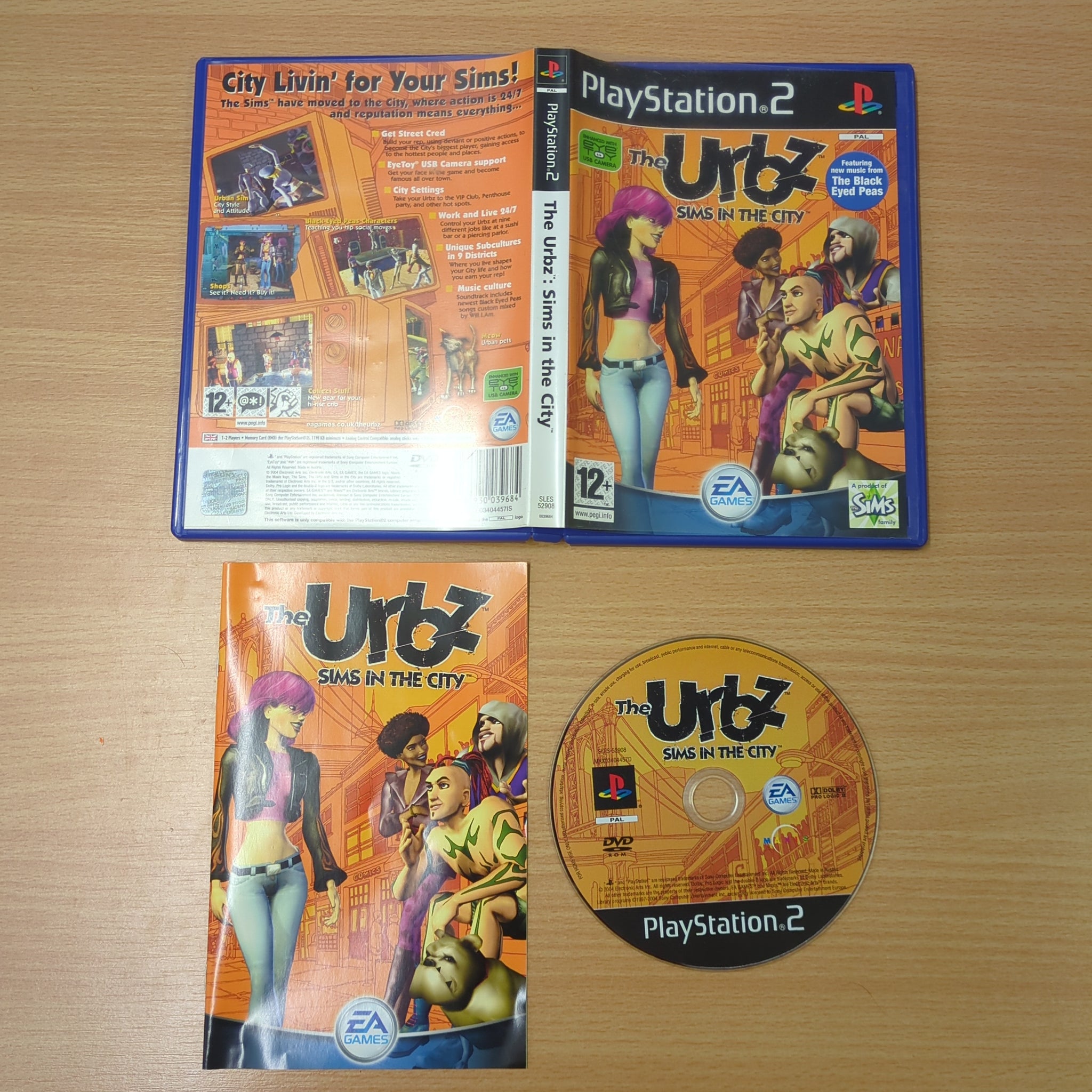 The Urbz: Sims in the City Sony PS2 game