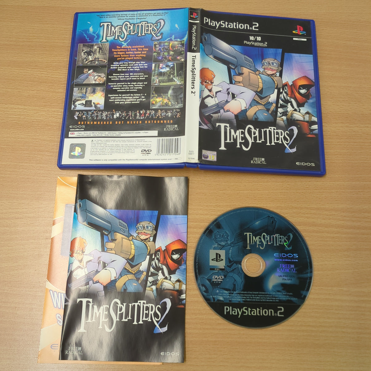 TIME SPLITTERS - Playstation FRA - TIMESPLITTERS - SONY PS2 Neuf NEW TIME SPLITTERS - Playstation FRA - TIMESPLITTERS - SONY PS2 Neuf NEW