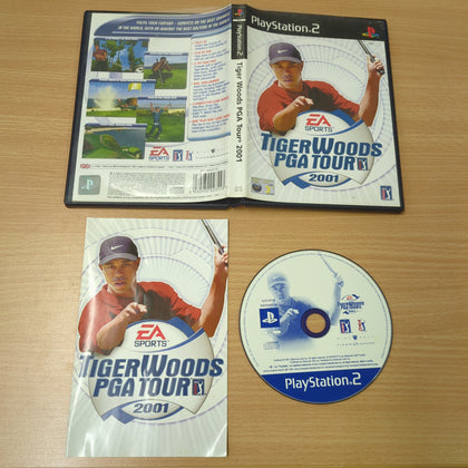 Tiger Woods PGA Tour 2001 Sony PS2 game