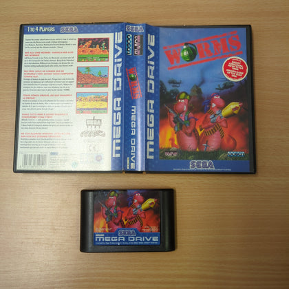 Worms Sega Mega Drive game