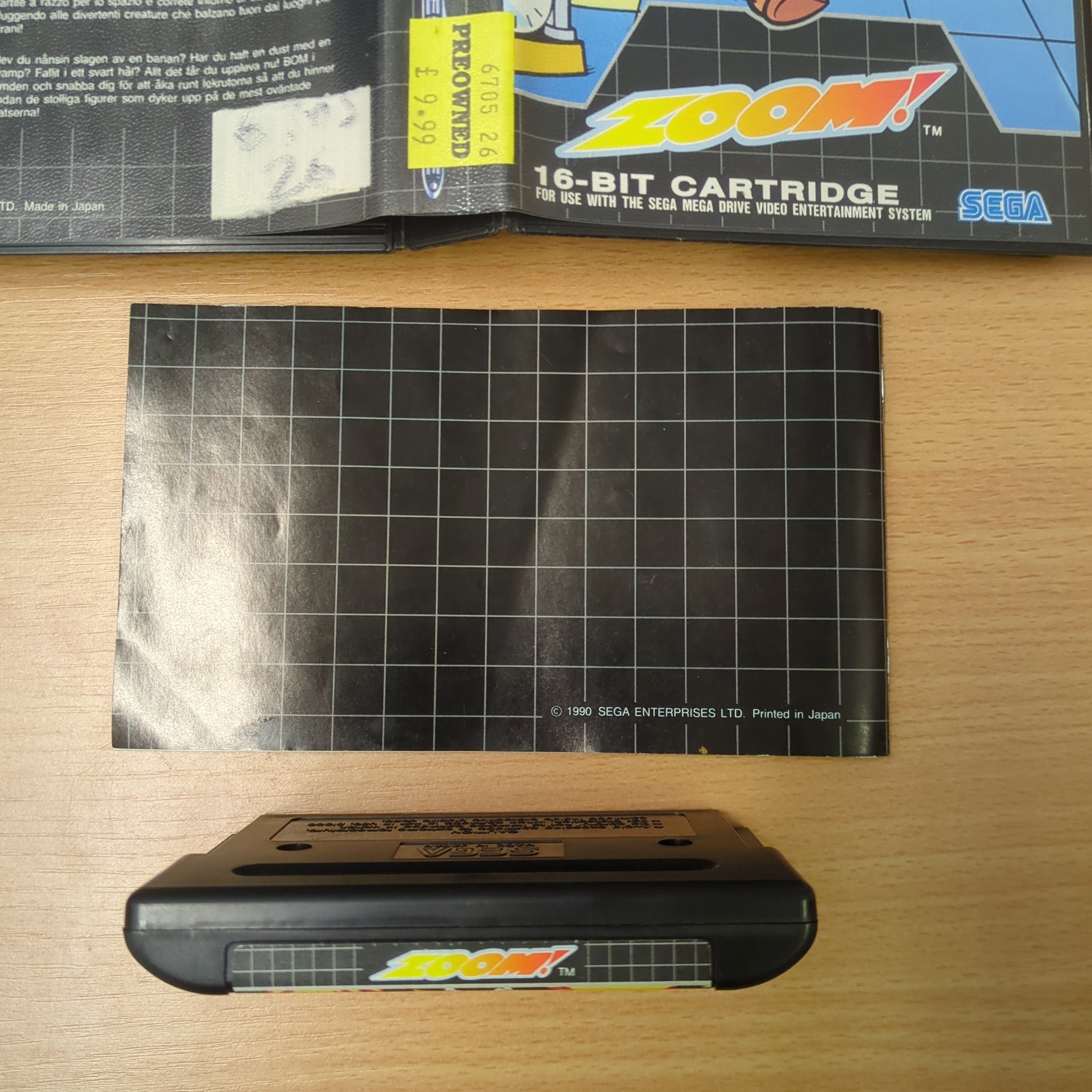 Zoom! Sega Mega Drive game