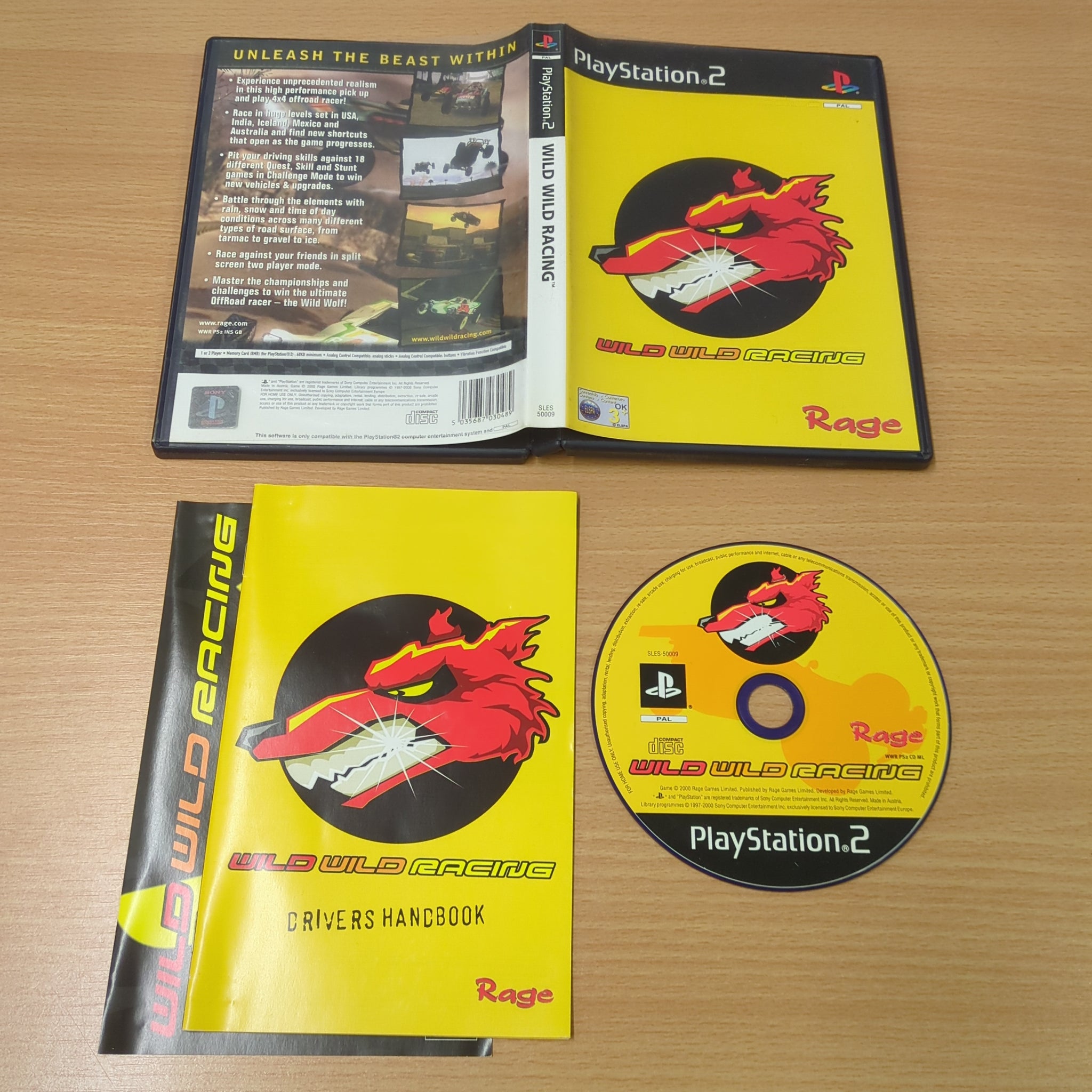 Wild Riceing Wild Wild Racing Sony PS2 game – retro game store uk - 8BitBeyond.com