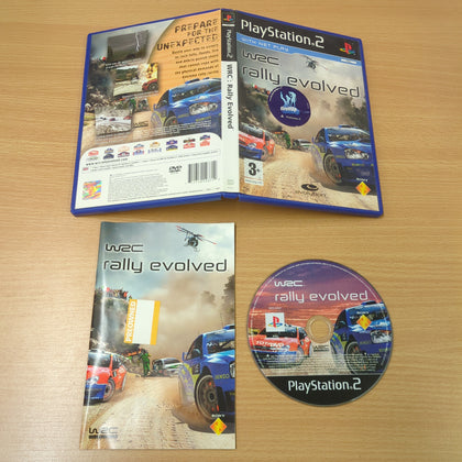 WRC: Rally Evolved Sony PS2 game