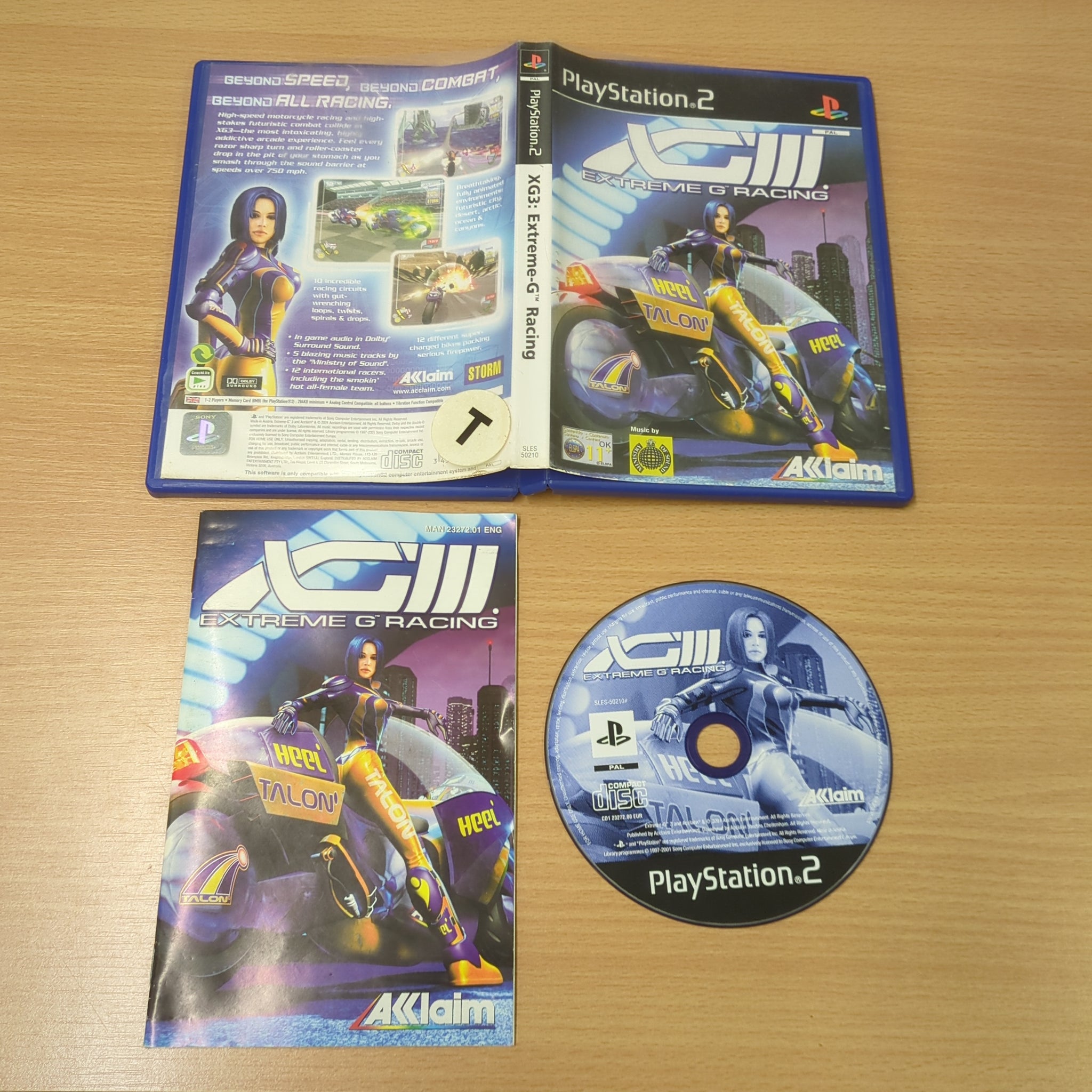 PS2 - XG3: Extreme-G Racing (DE Version) (mit OVP) (gebraucht PS2 - XG3: Extreme-G Racing (DE Version) (mit OVP) (gebraucht