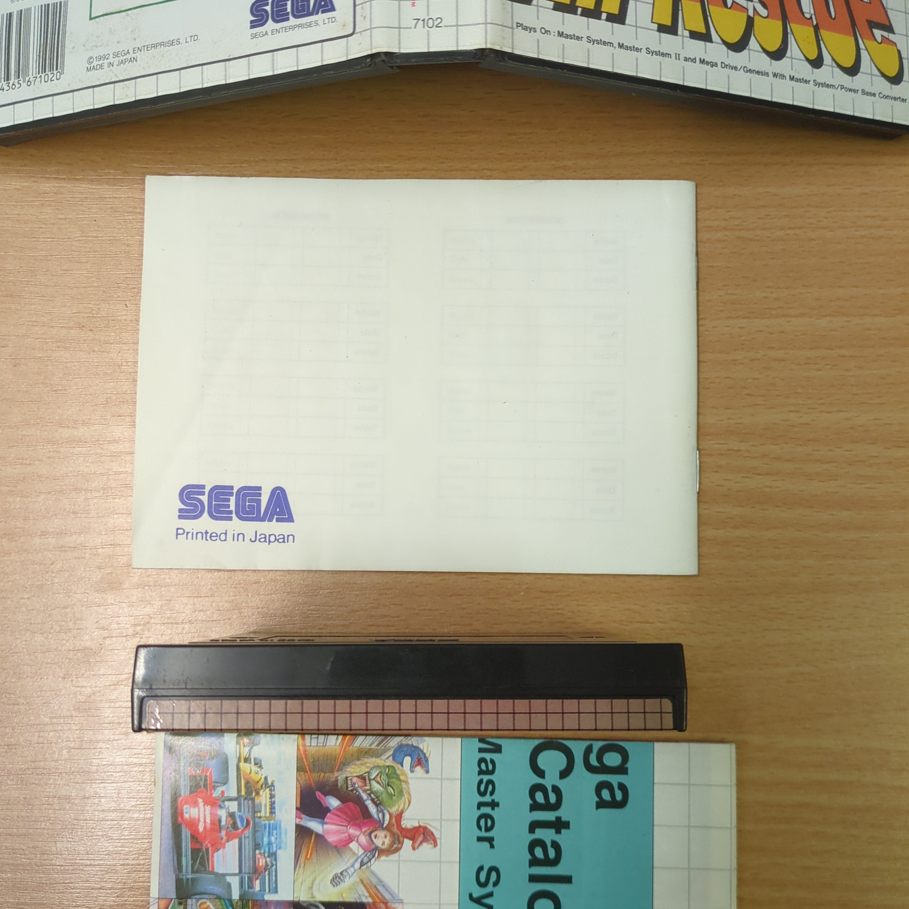Air Rescue Sega Master System game