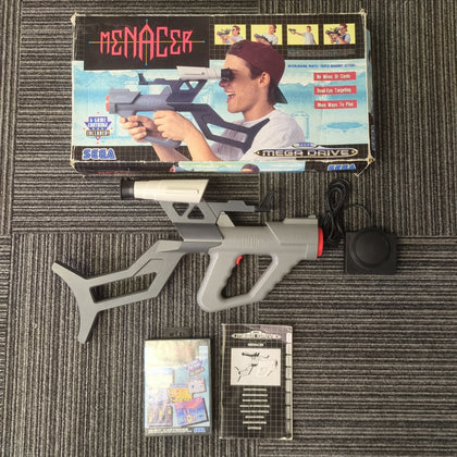 Menacer Gun Accessory Sega Mega Drive Boxed