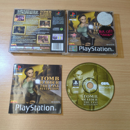 Tomb Raider The Last Revelation Sony PS1 game