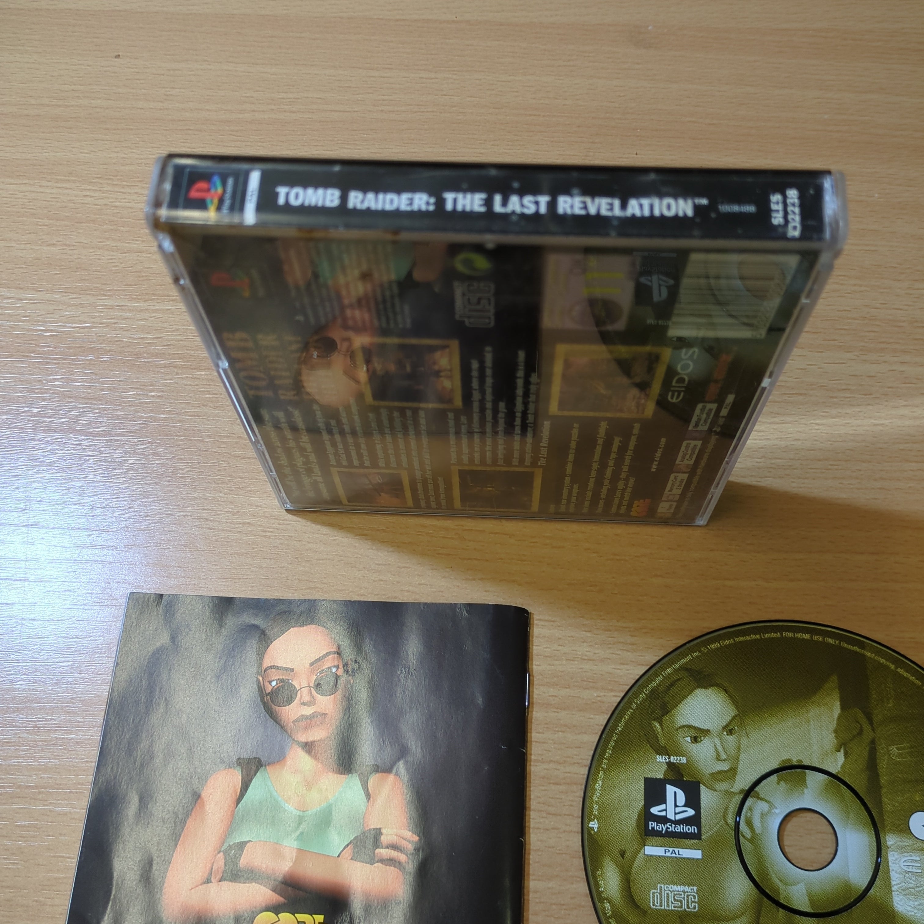 Tomb Raider The Last Revelation Sony PS1 game
