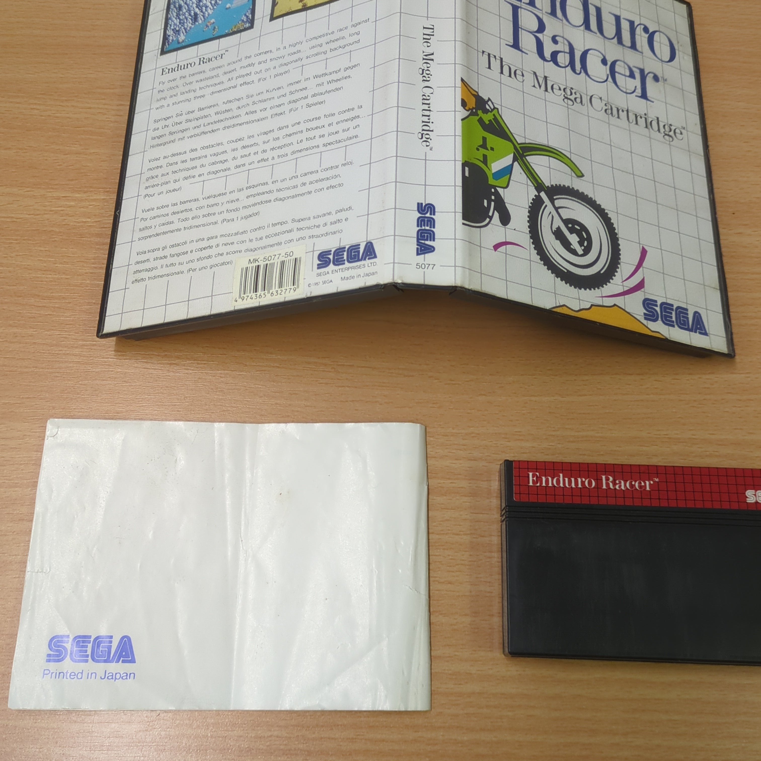 Enduro Racer Sega Master System game