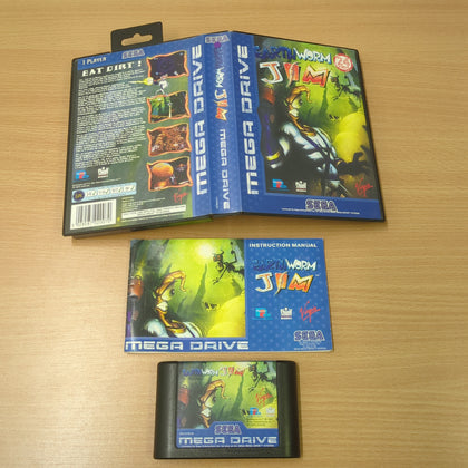Earthworm Jim Sega Mega Drive game