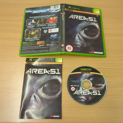 Area 51 original Xbox game