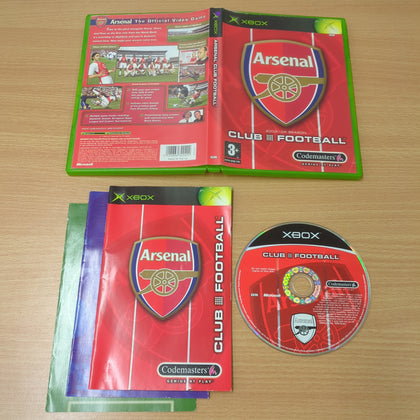 Arsenal Club Football 2003/04 Season original Xbox game