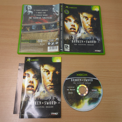 Broken Sword: The Sleeping Dragon original Xbox game