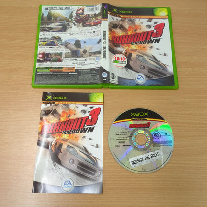 Burnout 3: Takedown original Xbox game