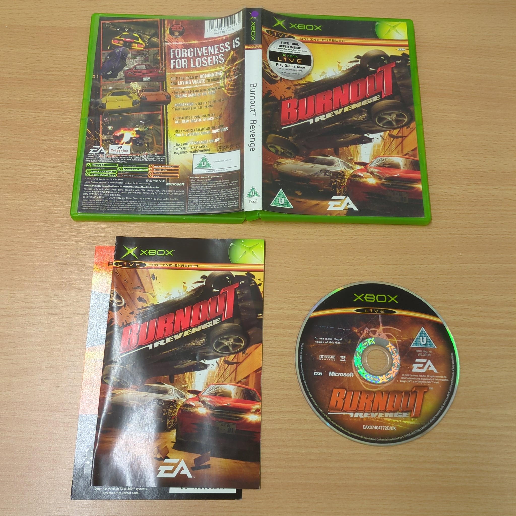 Burnout Takedown Xbox One Burnout Takedown Xbox 360 Compatible
