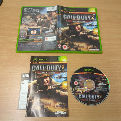 Call of Duty 2: Big Red One original Xbox game